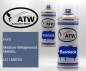 Preview: Ford, Medium Wedgewood Metallic, LD / M6763: 400ml Sprühdose + 400ml Klarlack - Set, von ATW Autoteile West.